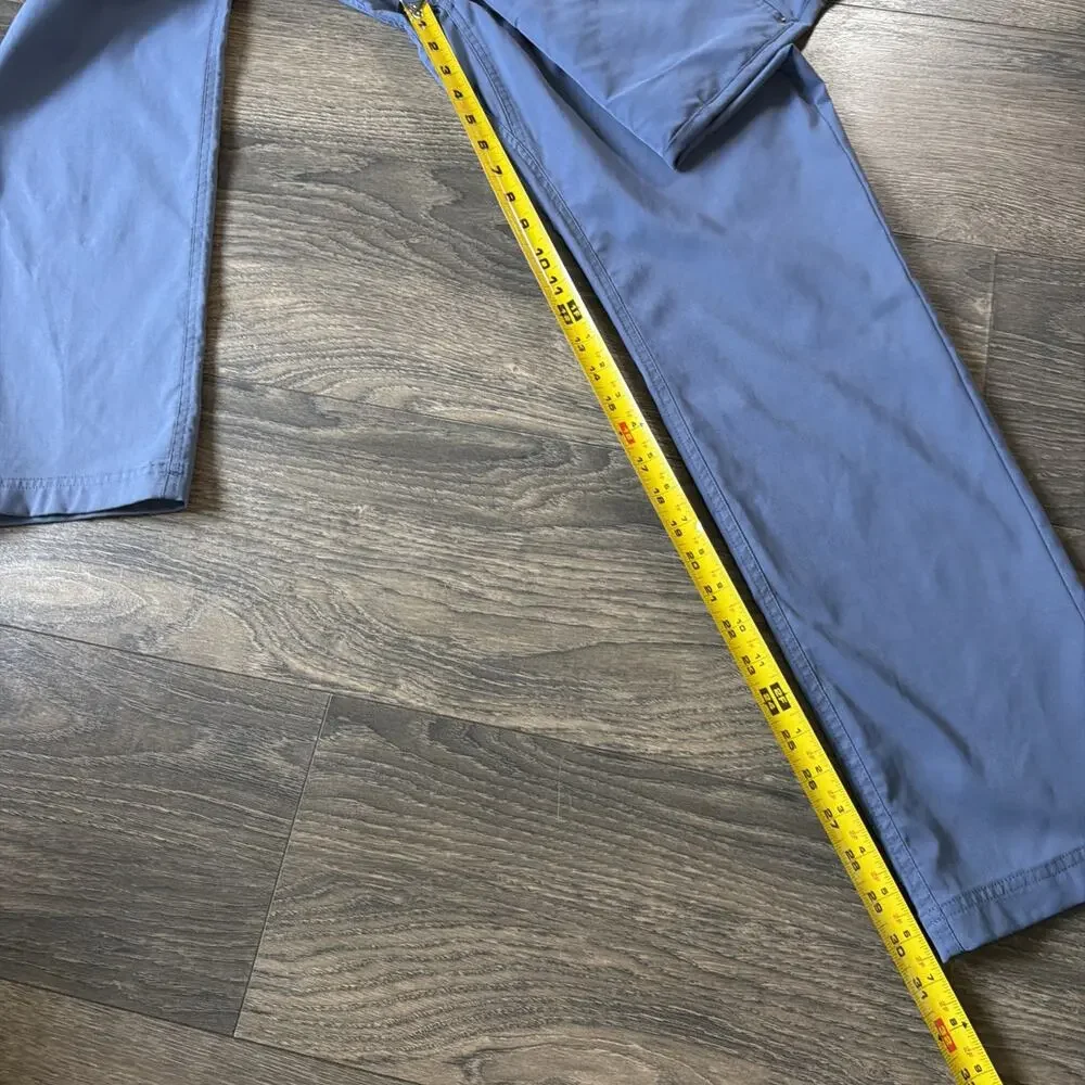 NWOT Gerry Mens 32x32 Blue Gray Stretch Hiking Pants Outdoor Utility Travel